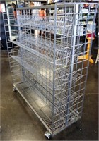 2 Sided Rolling Display Rack