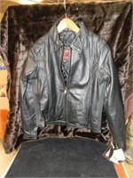 BRAND NEW LADIES LEATHER JACKET-HOT LEATHERS-MED