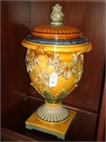 Covered Ceramic Jar