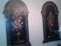 Pair of Wall Art Plaques