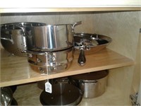 9 Pc. All-Clad Cookware
