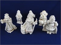 Lennox Santas Figurines