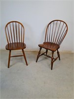 Pair of Windsor Back Chairs