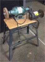 Grizzly 8" model g7300 8" grinder/buffer with