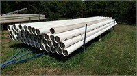 1320’ Plastic Pipe, 8”- 20” Gated