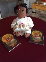 Beloved Belindy Doll w/ (2) of her story books