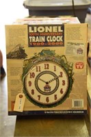 Lot #142 Lionel 100th Anniversary train clock