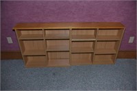 Lot #28 Contemporary compressed wood book case