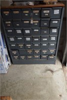 Lot #152 42 drawer heavy duty commercial grade