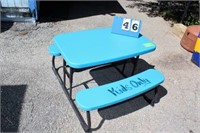 (3) Kids Picnic Tables 32 inches L