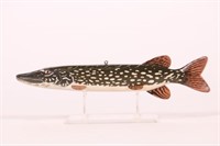10.5" Northern Pike Fish Spearing Decoy by Bob