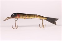 12" Jointed Fishing Lure by Bud Stewart of Flint,