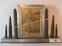 Trench Art Type Picture Frame