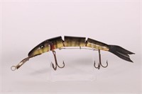 11" Jointed Fishing Lure by Bud Stewart of Flint