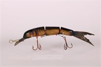 10" Jointed Fishing Lure by Bud Stewart of Flint