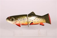 7" Brook Trout Tumbler Fish Spearing Decoy by AJ