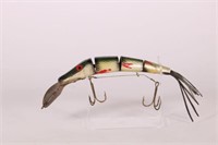 10" Jointed Fishing Lure by Bud Stewart of Flint