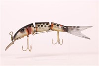 10" Jointed Fishing Lure by Bud Stewart of Flint,
