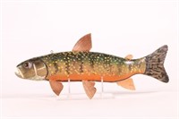 13.5" Brook Trout Fish Spearing Decoy by Floyd