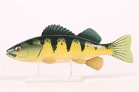 11" Perch Fish Spearing Decoy by Bob Miller of