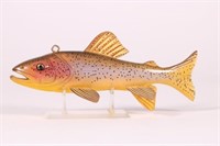 9.25" Cutbow Trout Fish Spearing Decoy by Rick