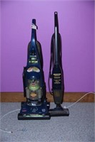 Lot #1 (2) Vacuums to include; Hoover Quik-