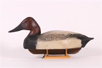Canvasback Drake Duck Decoy by Ben Schmidt of