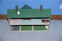 Lot #7 Vintage Wooden doll house