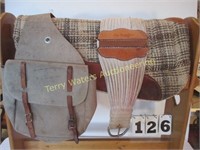 Saddle Blanket, 34" Billy Cook Roper, Leather