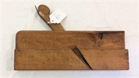 Early 7/8-inch wooden round plane