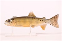 8.75" Brown Trout Fish Spearing Decoy by Gary