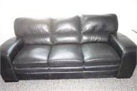 LEATHER COUCH SET 3 PIECES