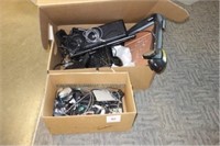 2 BOXES OF COMPUTER KEYBOARDS AND MISC