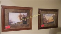 3 Framed Pieces of Wall Art