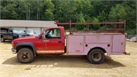1998 Chevy Truck with Utility Box