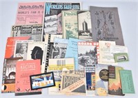 LOT OF 1933 WORLDS FAIR PAPERS