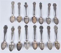 15- 1904 ST LOUIS WORLDS FAIR STERLING SPOONS
