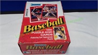 1990 Donruss Baseball Puzzle and Cards