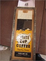 White Cup Coffee Advertising - Bag in Frame