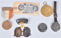 1909 HUDSON FULTON EXPO MEDALS & MORE