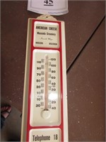 Muscoda Creamery Thermometer