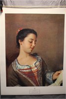 The Painter's Niece by Jean Etienne Liotard