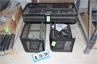 (3) Hitch Mounted Baskets, Incomplete