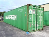 Evergreen 40' Shipping Container, 2,700 CU FT