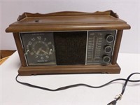 Vintage Wood  Philco Ford Clock Radio