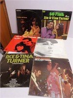 Lot of IKE & TINA TURNER Vinyl Albums RECORDS