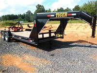 2017 TIGER EQUIPMENT GOOSENECK TRAILER