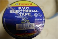 10 ROLLS OF NEW PVC ELECTRICAL TAPE