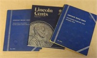 Indian and Lincoln Head Cent Sets in Folders.