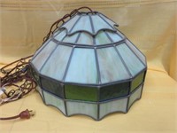 Leaded Stained Glass Light Fixture
